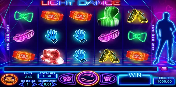light dance slot review