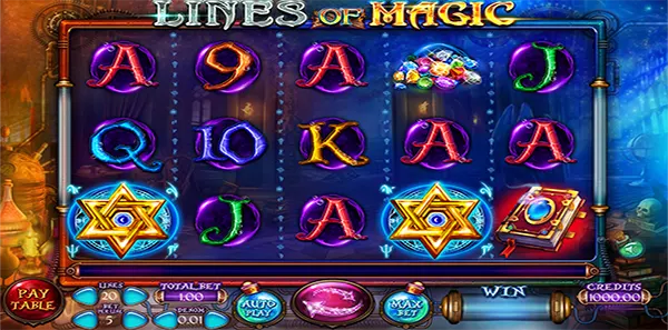 lines of magic slot review