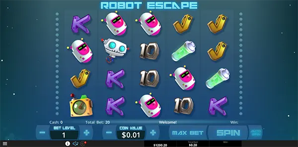 robot escape slot review