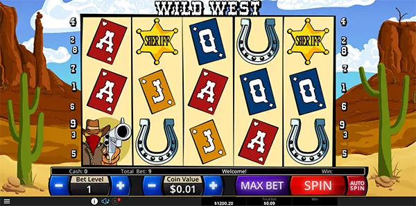 wild west slot review